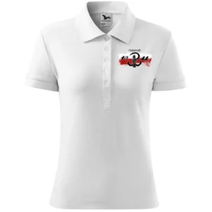 Koszulka Patriotyczna Damska Polo – Pamiętamy! Powstanie Warszawskie 1944