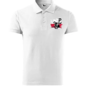 Koszulka Polo patriotyczna Męska – Honor i Pamięć – Powstanie 1944.