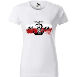 Koszulka Patriotyczna Damska – Waleczne Serce – Pamięć 1944