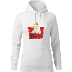 Bluza Patriotyczna Damska – Orzeł Biały w Koronie