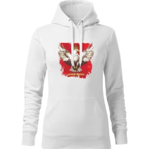 Bluza Patriotyczna Damska – W sercu mam Orła Białego